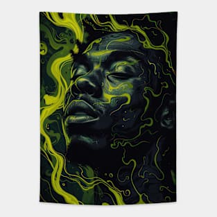 Soulful Silhouette Tapestry