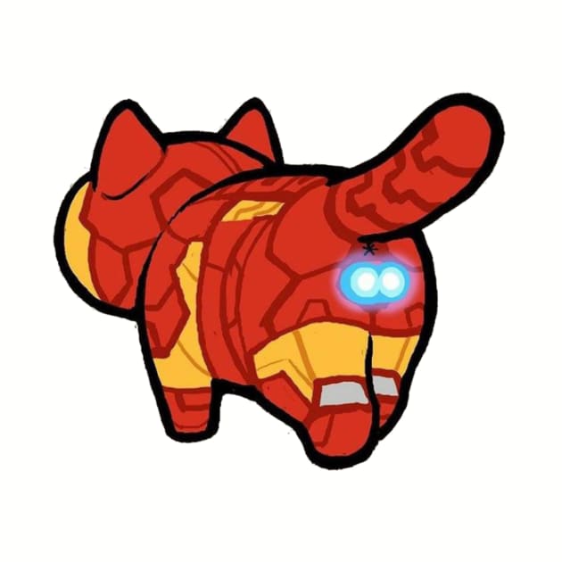 Iron Cat by mintcorner