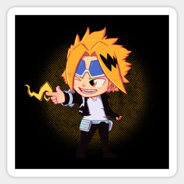 Denki Kaminari Boku No Hero Sticker Teepublic