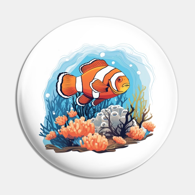 Clownfish Pin by zooleisurelife