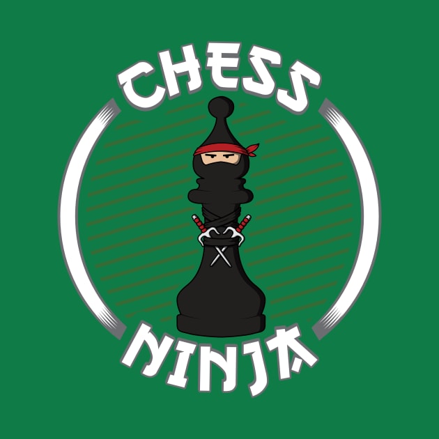 Chess Ninja Fighting Bishop Figure by yeoys