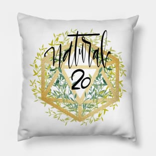 Nat 20 Pillow