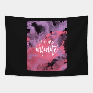 You Are Infinite Watercolour Tapestry