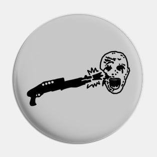 Shoot Zombies Pin