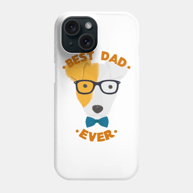 Best Dad Ever | Bull Terrier Dog Daddy | Fur Parents | Dog Dad Gifts | Fathers Day Gifts | Dog Lover Gifts Phone Case by mschubbybunny