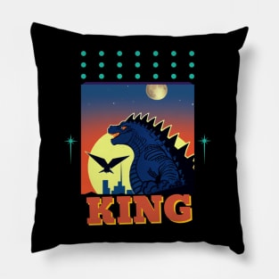 King of monster,The great monster of world Pillow