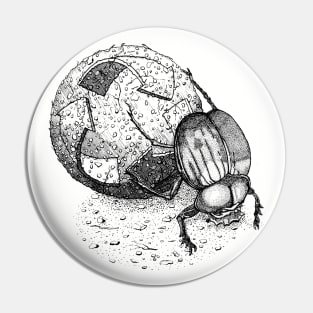 "Dung Beetle" Pin