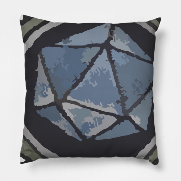 Varicella zoster virus v2 Pillow by RosArt100