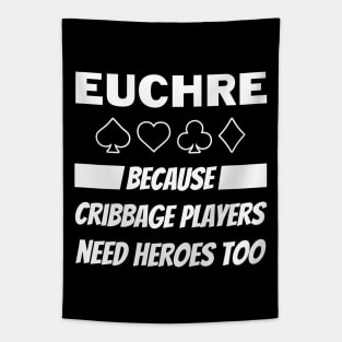 Funny Euchre Hero Tapestry