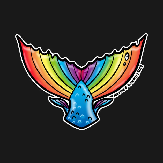 Rainbow Mermaid Tail by Raven's Random