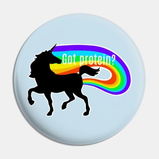 Unicorn protein farts Pin