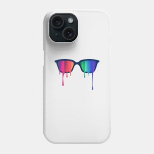 Love Wins! Rainbow - Spectrum (Pride) / Hipster Nerd Glasses Phone Case