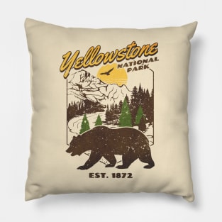 Yellowstone National Park Pillow