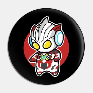 Ultraman X Chibi Style Kawaii Pin