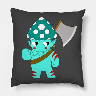 Mushroom Warrior Pillow