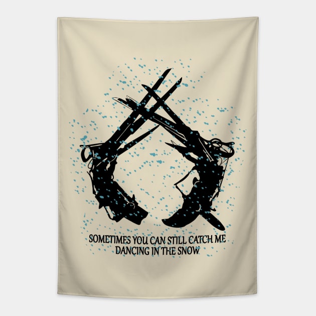 Scissorhands Tapestry by PCMdesigner