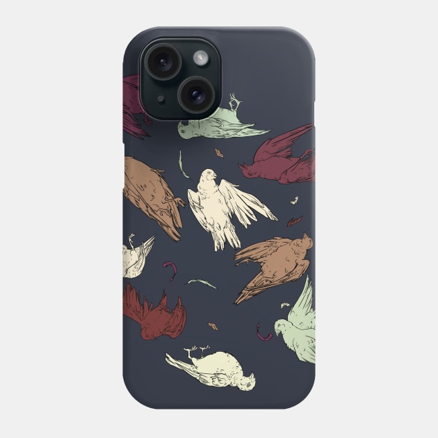 Bunch of dead doves Phone Case by ruhefuchs
