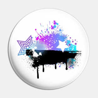 Aurora Grunge Pin