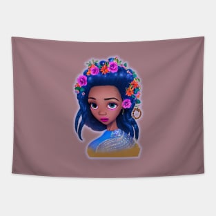 Flower Girl Tapestry