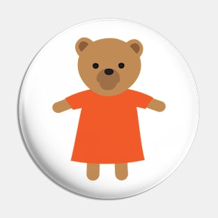 Cute and Funny Teddy Bear Lover Pin