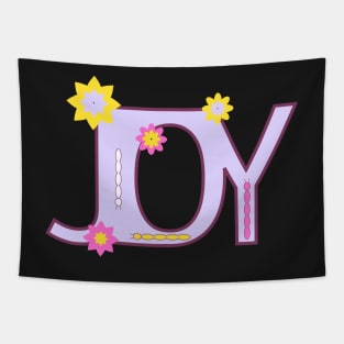 Joy in blue and pink Tapestry