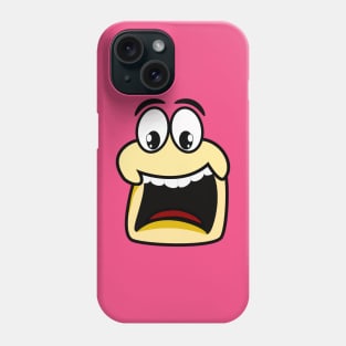 Scared Funny Face Cartoon Emoji Phone Case