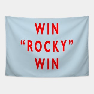 Win "Rocky" Win Tapestry