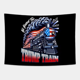 All Aboard The Trump Train 2024 Tapestry