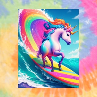 Unicorn Surf Summer Vibes T-Shirt