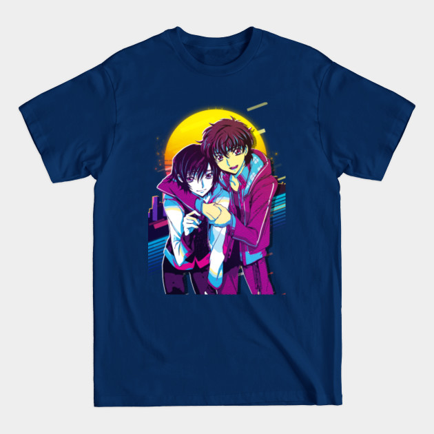 Disover Lelouch vi Britannia and Suzaku Kururugi - Code Geass - T-Shirt