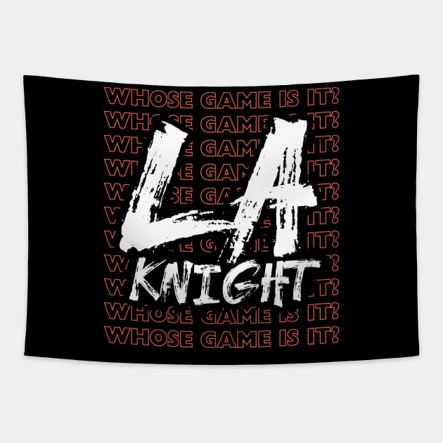 Whose Game Is It - LA Knight Tapestry by AwkwardTurtle