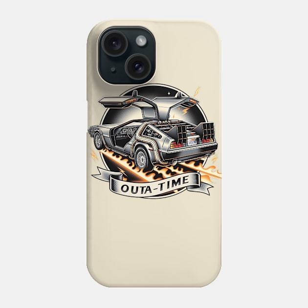 OUTATIME Phone Case by Spagoo