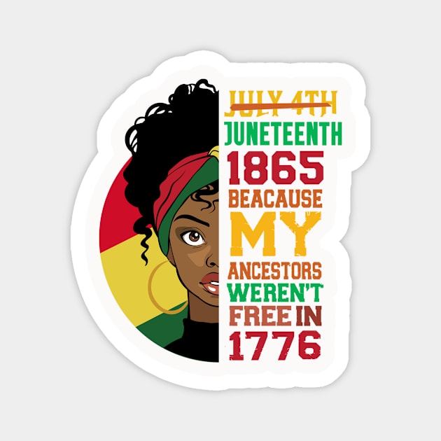 juneteenth Magnet by first12