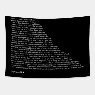 Napoleon Hill Quotes Tapestry