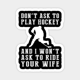 Hockey Territory T-Shirt Magnet