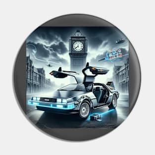 Back to the Future Clock tower Pin