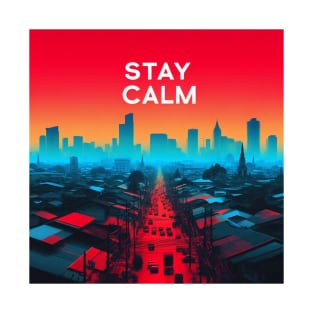 Stay Calm in the City-For philosophy lovers T-Shirt