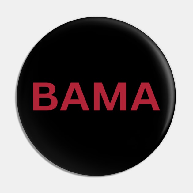 Red Bama Pin by MaryMerch