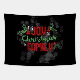 The Joy of Christmas is Family Tapestry