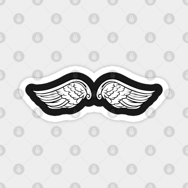 Angelic Wings Magnet by Right-Fit27