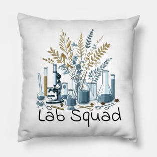 Lab Squad design Pillow