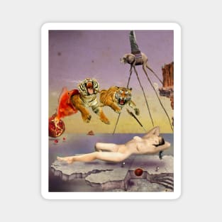 Painting Dream Caused by the Flight of a Bee Salvador Dali T-Shirt Magnet