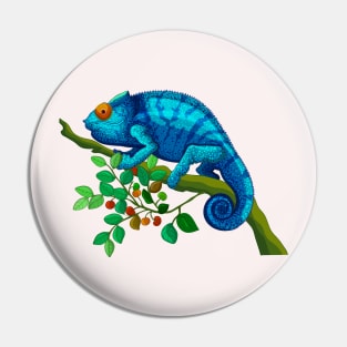 Funny Chameleon Pin