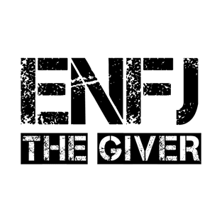 ENFJ - The Giver (black text) T-Shirt