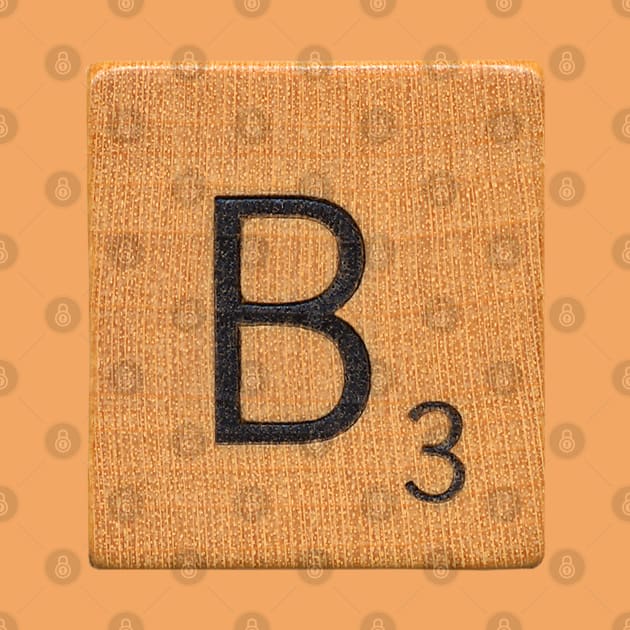 Scrabble Tile 'B' by RandomGoodness