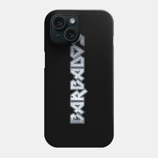 Heavy metal Barbados Phone Case by KubikoBakhar