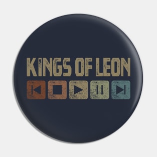 Kings of Leon Control Button Pin