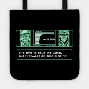 Let me take a codec selfie Tote