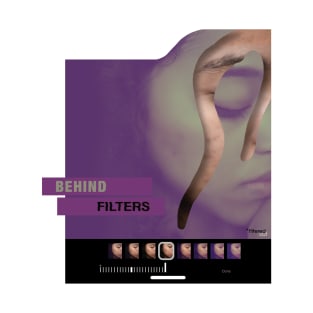 Behind Filters/Remove Filters Campaign Purple T-Shirt