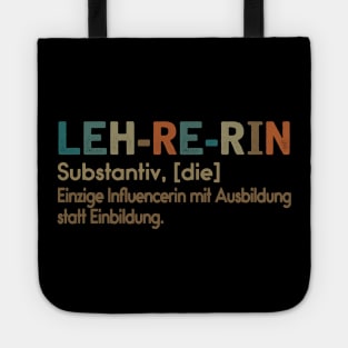 LEH-RE-RIN SUBSTANTIV Tote